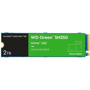 SSD диск WD Green SN350 2ТБ PCI Express 3.0 x4x М.2 2280 3D NAND QLC (WDS200T3G0C) H00000303273 фото