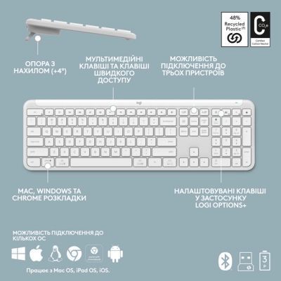 Клавиатура Logitech (920-012466) H00000457472 фото