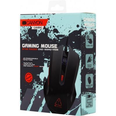 Мышь Canyon проводная игровая (CND-SGM01RGB) H00000064100 фото