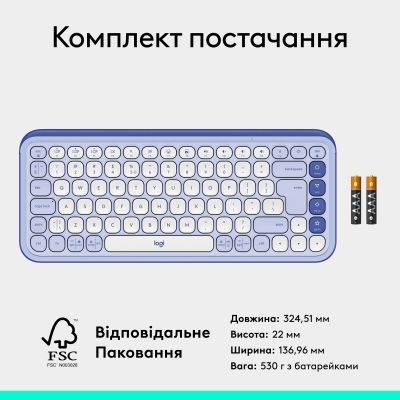Клавиатура Logitech (920-013074) H00000457576 фото