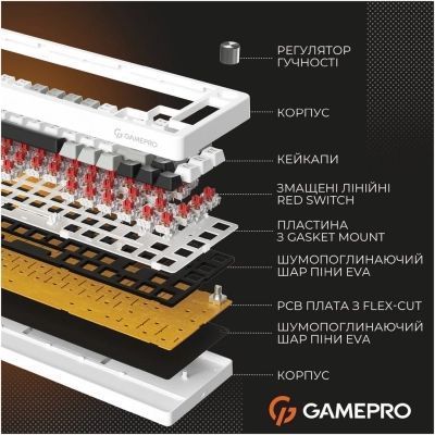 Клавіатура GamePro (MK116) H00000483422 фото