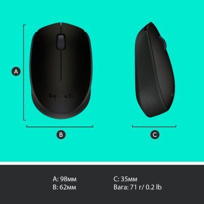 Миша Logitech M170 бездротова (910-004642) H00000037331 фото