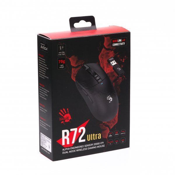 Миша A4Tech (R72 Ultra (Black)) H00000457226 фото