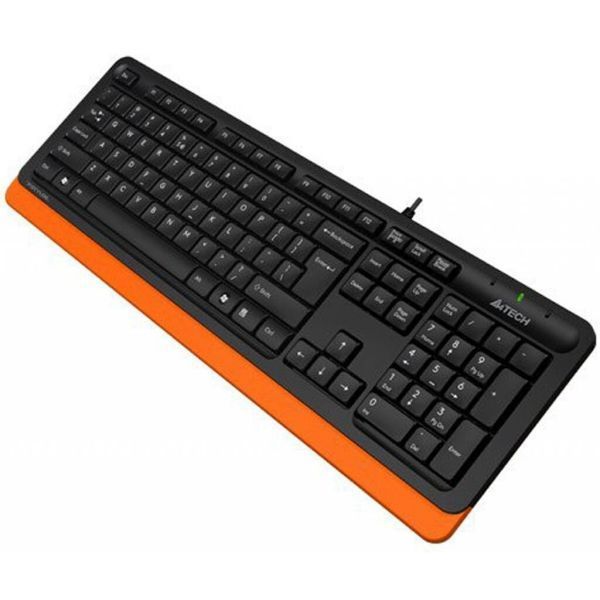 Клавиатура A4Tech проводная (FKS10 (Orange)) H00000166127 фото