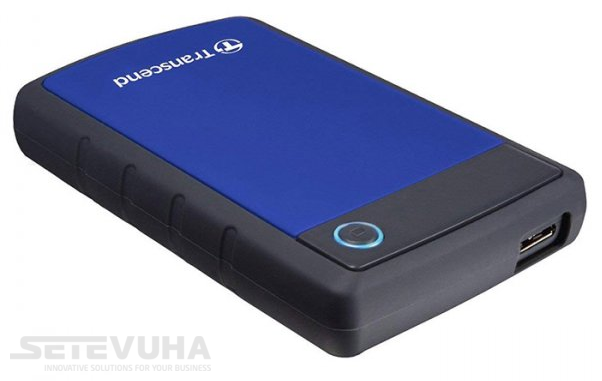 Жорсткий диск Transcend StoreJet 25H3 2.5" USB 3.1 Gen1 (Type-A) 1ТБ (TS1TSJ25H3B) H00000011925 фото