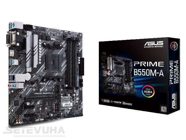 Материнська плата ASUS PRIME B550M-A АМ4 (90MB14I0-M0EAY0) H00000032856 фото