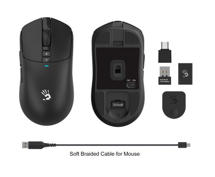 Миша A4Tech (R72 Ultra (Black)) H00000457226 фото
