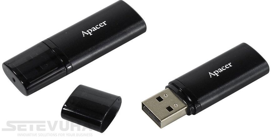 Флеш память USB Apacer AH25B 64ГБ USB 3.1 (AP64GAH25BB-1) H00000038135 фото