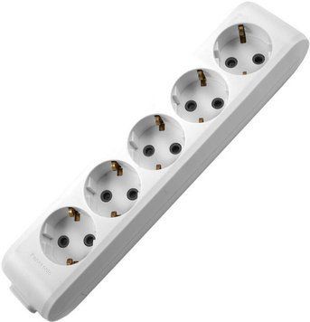 Удлинитель Panasonic 3м 5-розеточный EU (WLTB04532GR-UA) H00000275596 фото
