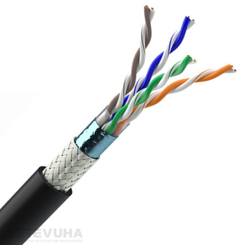 Кабель витая пара OK-Net SF/FTP Cat 5e PE 4 х 2 х 0.51 (49964m305) H00000001850 фото