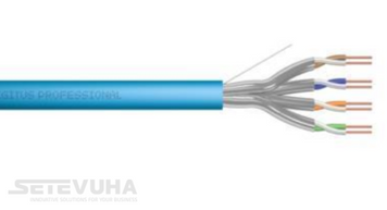 Кабель вита пара DIGITUS UTP Cat 6a LSZH 4 х 2 х 0,57 (DK-1613-A-VH-305) H00000006466 фото