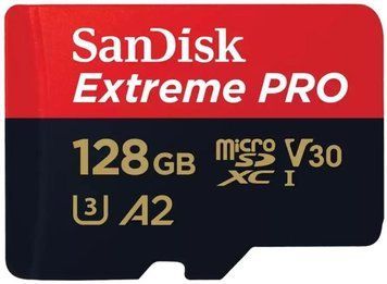 Карта памяти SanDisk Extreme Pro microSDXC 128ГБ (SDSQXCD-128G-GN6MA) H00000256022 фото