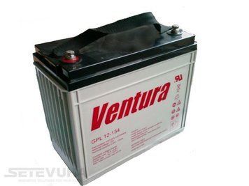 Акумуляторна батарея Ventura 134 Аг AGM 12 В (GPL 12-134) H00000029769 фото