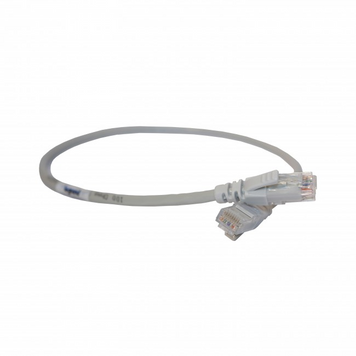 Патч корд Legrand UTP Cat. 5e 0.5 м PVC Сірий (051817) H00000275237 фото