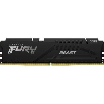 Оперативная память Kingston Fury Beast DIMM DDR5 16ГБ (KF556C40BB-16) H00000239166 фото