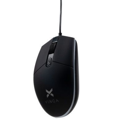 Мышь Vinga проводная игровая (MSG-100 Black) H00000177236 фото