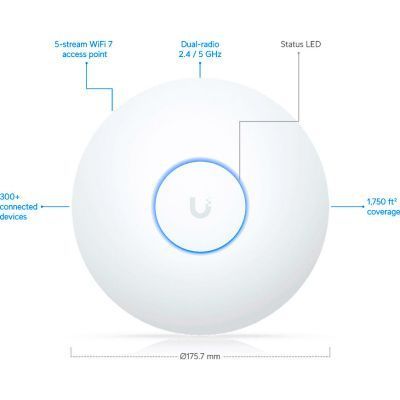 Бездротова точка доступу Ubiquiti (U7-LR) H00000483020 фото