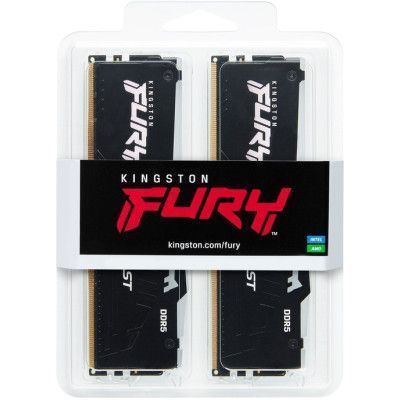 Оперативная память Kingston DIMM DDR5 64 ГБ (2 &times; 32 ГБ) (KF556C40BBAK2-64) H00000315118 фото