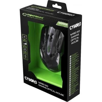 Мышь Esperanza MX405 Cyborg проводная игровая (EGM405) H00000041472 фото