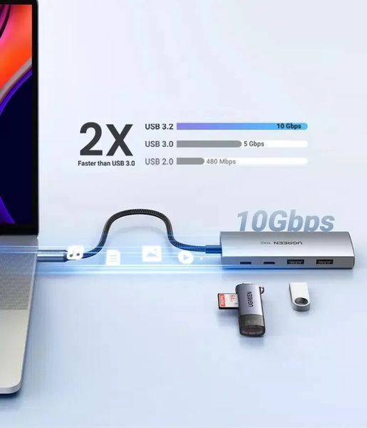 USB-хаб Ugreen (UGR-30758) H00000395186 фото
