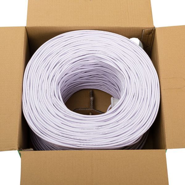 Кабель вита пара Atcom FTP Cat 5e PVC 4 х 2 х 0,50 (Atcom_3801) H00000260562 фото