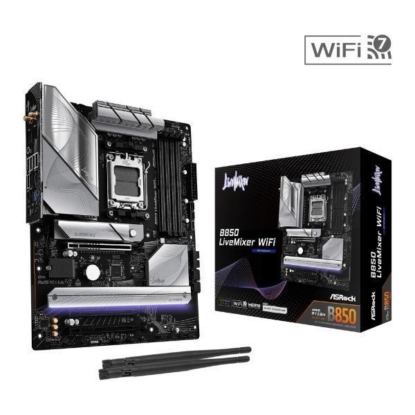 Материнська плата ASRock (B850 LIVEMIXER WIFI) H00000446380 фото