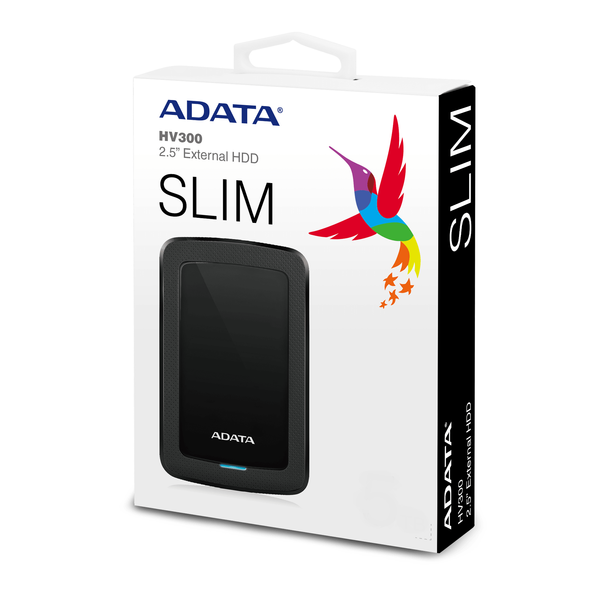 Жесткий диск ADATA HV300 2.5" USB 3.2 Gen 1 (Micro B) 2ТБ (AHV300-2TU31-CBK) H00000023605 фото