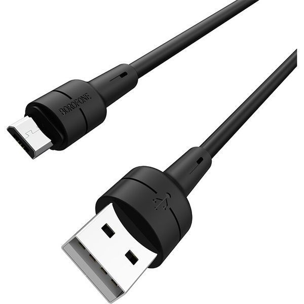 Кабель Borofone USB Type A - Micro-USB 1 м USB 2.0 (BX30MB) H00000180248 фото