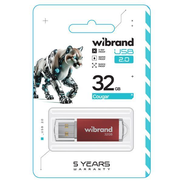 Флеш память USB Wibrand (WI2.0/CU32P1R) H00000460128 фото