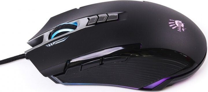 Мышь A4Tech проводная игровая (P93s Bloody (Stone black)) H00000076005 фото