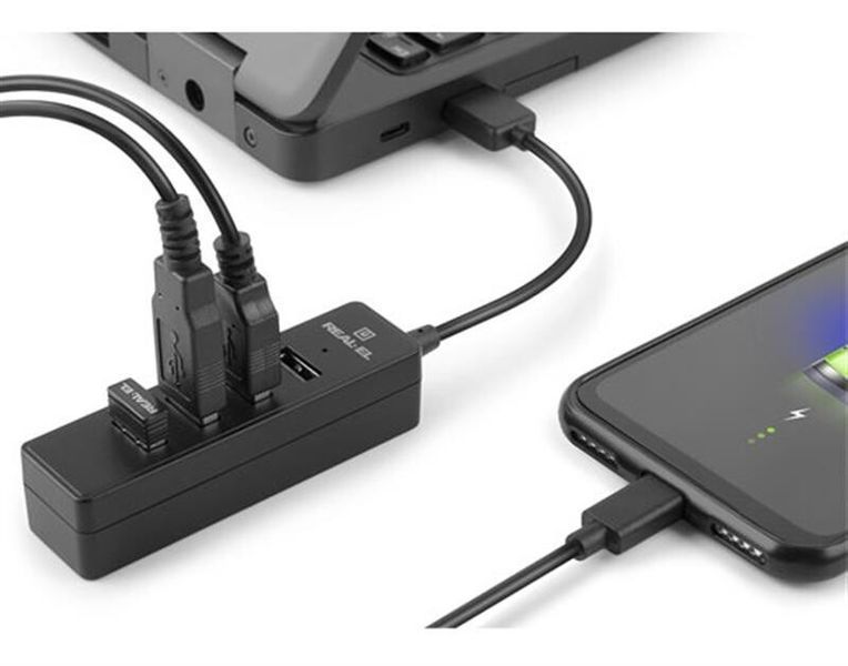USB-хаб REAL-EL (EL123110007) H00000323748 фото
