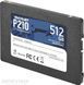 SSD диск Patriot P210 512ГБ SATA III 2.5" 3D NAND TLC (P210S512G25) H00000036958 фото 3