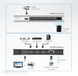 Розгалужувач відеосигналу ATEN 4-портовий HDMI (VS481B-AT-G) H00000005425 фото 4