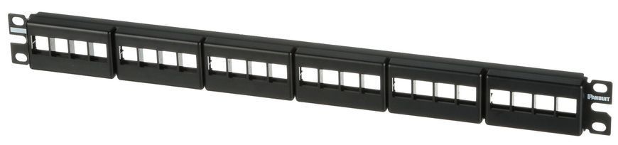 Патч-панель Panduit 1U набірна 24 порти UTP (NKFP24Y) H00000014222 фото