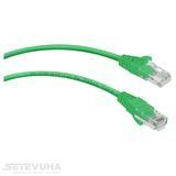 Патч-корд Hypernet UTP Cat. 5e 2 м PVC Зелений (PC-UTP-2M-GN) H00000002073 фото