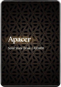 SSD диск Apacer AS340X 240ГБ SATA III 2.5" 3D NAND (AP240GAS340XC-1) H00000043796 фото
