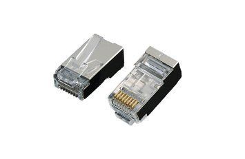 Коннектор RJ-45 OK-Net Cat 5e FTP/STP (Экранированный) 1 шт (OK-J101) H00000222923 фото