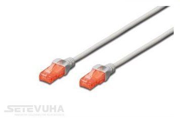 Патч корд DIGITUS SF/UTP Cat. 5e 15 м PVC Сірий (DK-1531-150) H00000001396 фото