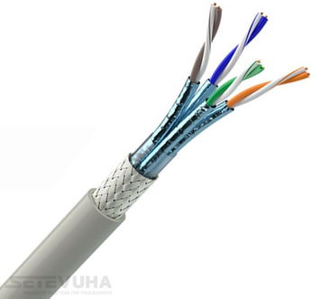 Кабель вита пара OK-Net S/FTP Cat 7 PVC 4 х 2 х 0.56 (7935040m305) H00000005468 фото