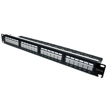 Патч-панель L&W ELECTRONICAL 1U 24 порти UTP кат. 6a (LW-PP74) H00000014282 фото