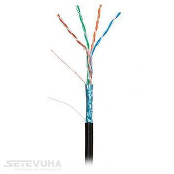 Кабель витая пара Kingda FTP Cat 5e PVC 4 х 2 х 0.51 (KDFT8014) H00000009679 фото