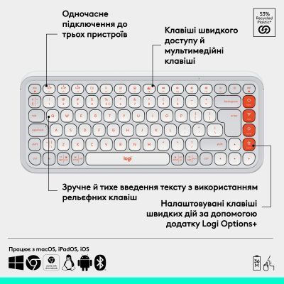 Клавиатура Logitech (920-013072) H00000457578 фото