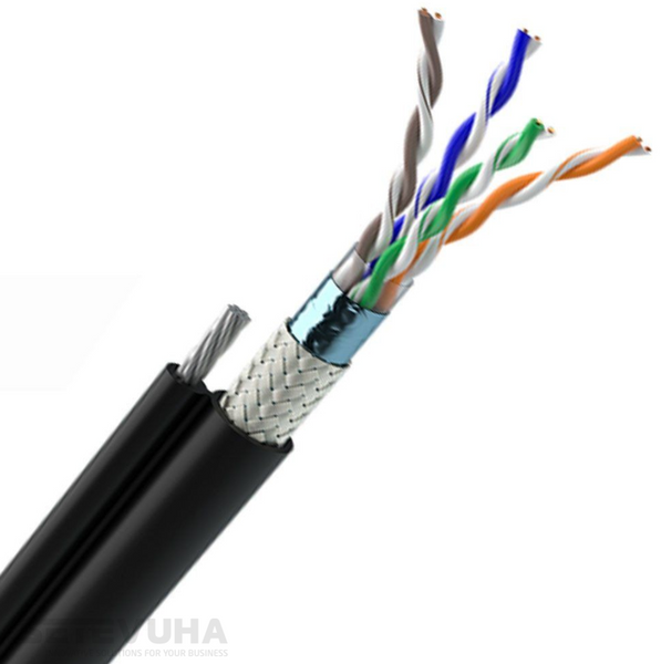 Кабель вита пара OK-Net S/FTP Cat 5e PE 4 х 2 х 0.51 (49965m305) H00000001851 фото