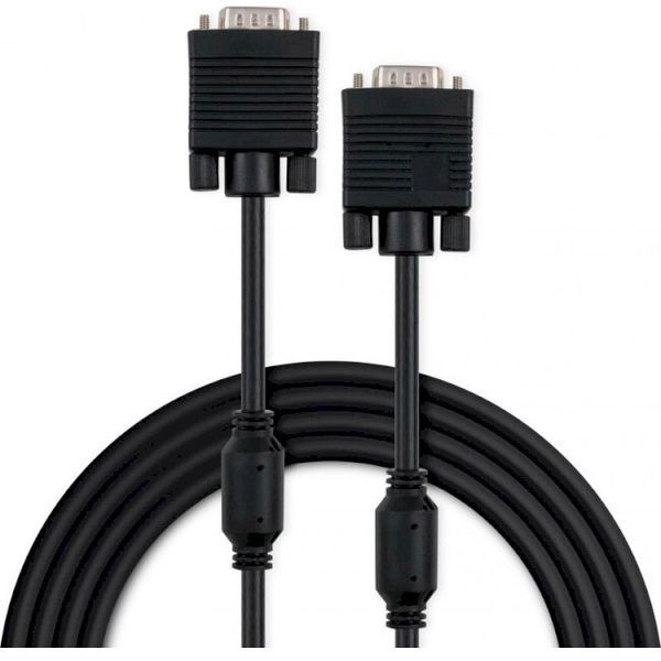 Кабель Vinga VGA - VGA 3 м (VCPVGAF3BK) H00000176084 фото
