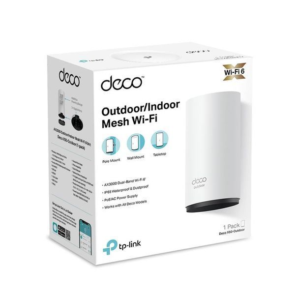 Бездротовий маршрутизатор TP-Link (DECO X50-OUTDOOR(1-PACK)) H00000385044 фото