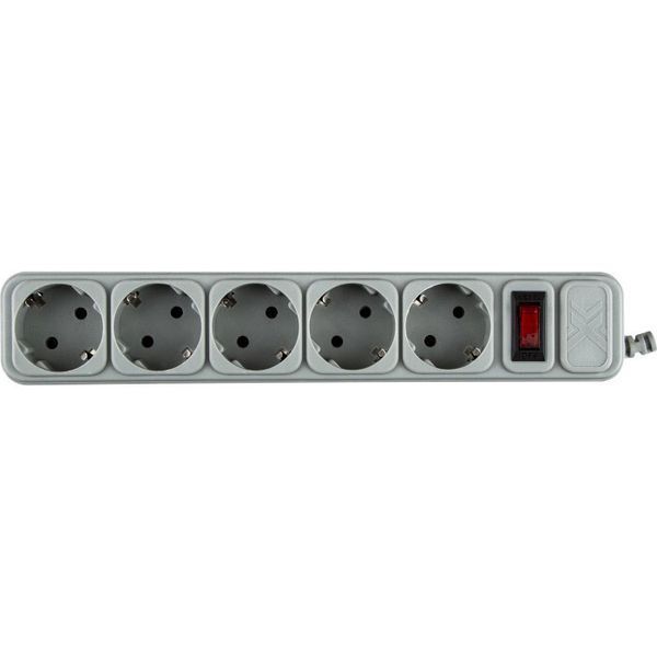 Сетевой фильтр Maxxter 1,8м 5-розеточный EU (SPM5-G-6G) H00000157784 фото