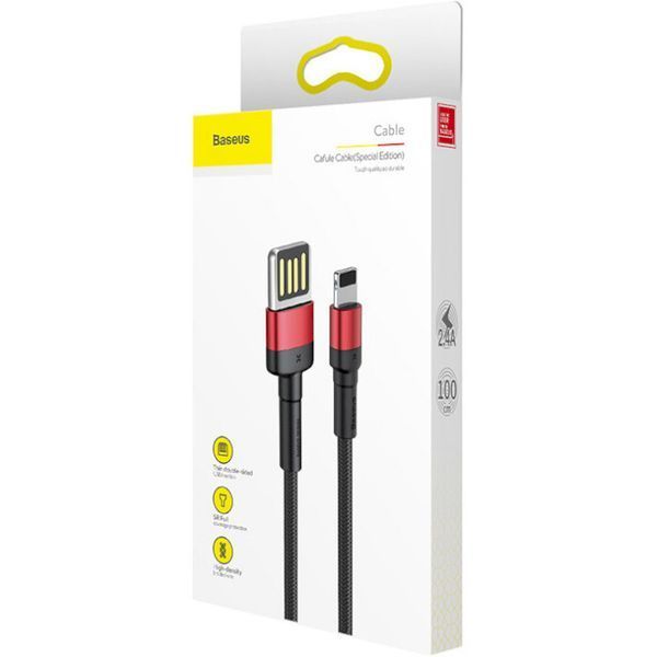 Кабель BASEUS USB Type A - Apple Lightning 1 м USB 2.0 (CALKLF-G91) H00000180289 фото