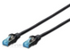Патч-корд DIGITUS SF/UTP Cat. 5e 1 м PVC Черный (DK-1531-010/BL) H00000015849 фото