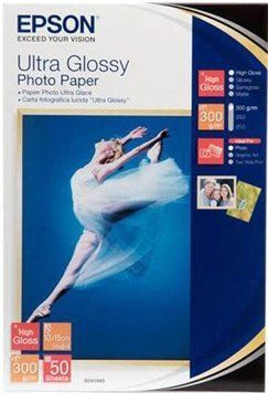 Бумага Epson 10x15 300 г/м&sup2; 50 шт. (C13S041943) H00000051484 фото