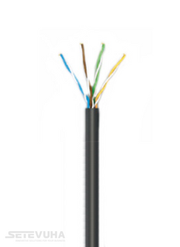 Кабель вита пара OK-Net F/FTP Cat 5e PVC 4 х 2 х 0,64 (49237m305) H00000005477 фото